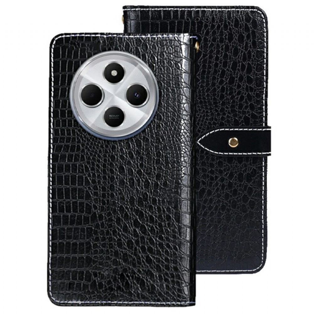 Peněženková Pouzdra Poco C75 Krokodýlí Efekt Idewei