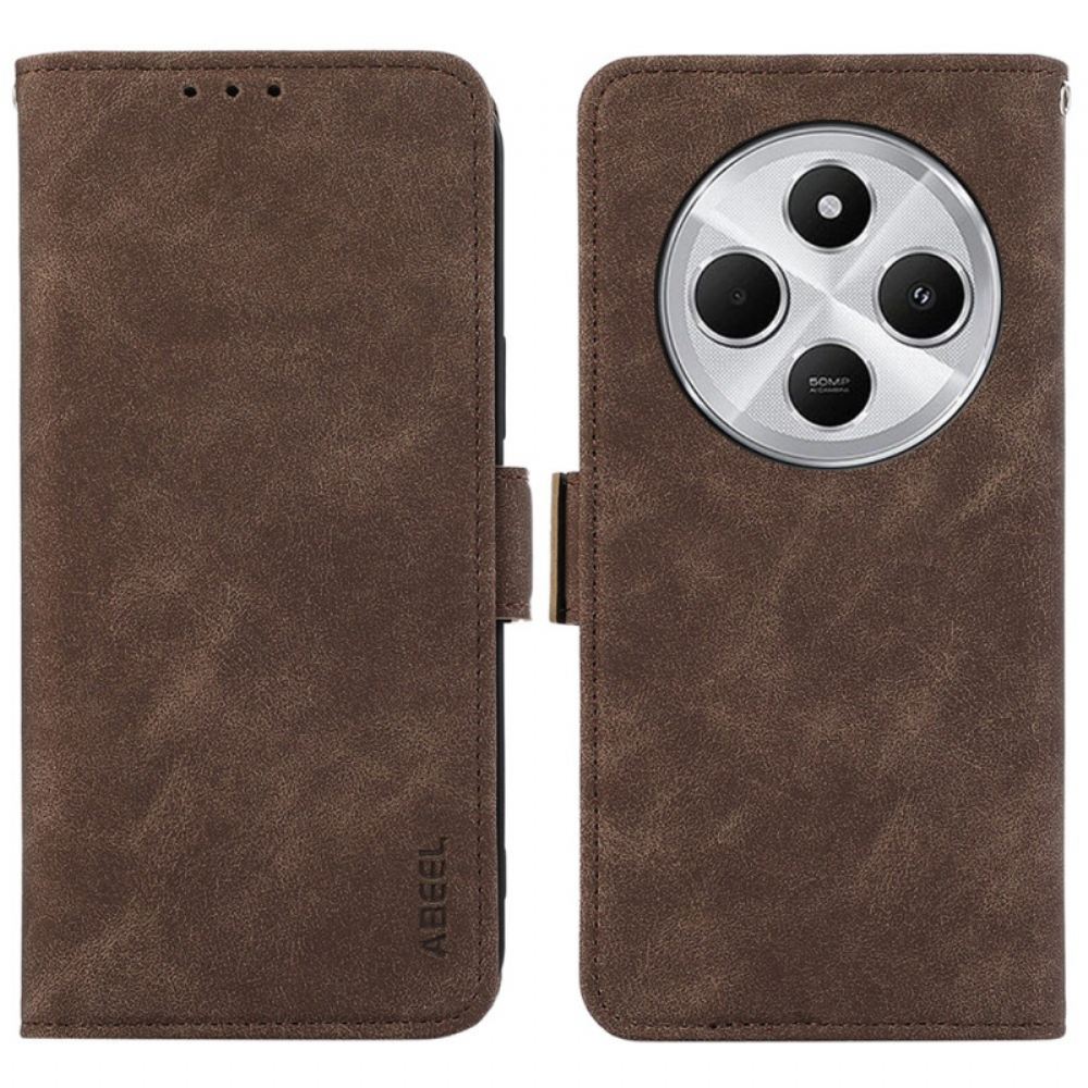 Peněženková Pouzdra Poco C75 Kryty Na Mobil Vintage Abeel