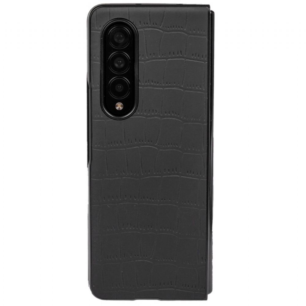 Kryt Na Samsung Galaxy Z Fold 4 Reliéfní Krokodýl