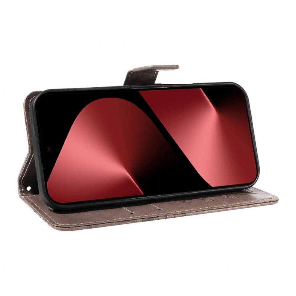 Kožený Kryt Na Huawei Pura 80 Pro Obří Motýli