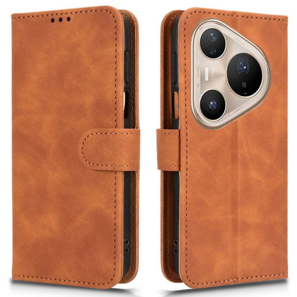 Peněženková Pouzdra Huawei Pura 80 Pro Kryty Na Mobil Semišový Efekt