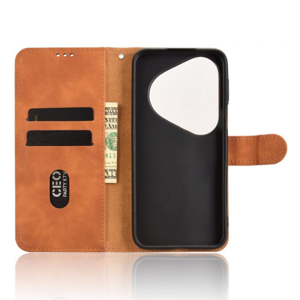 Peněženková Pouzdra Huawei Pura 80 Pro Kryty Na Mobil Semišový Efekt