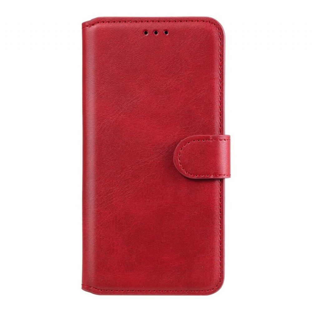 Kožené Pouzdro Na Samsung Galaxy A41 Barevný Kožený Efekt