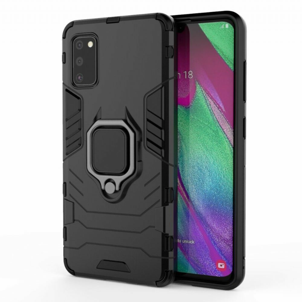 Kryt Na Samsung Galaxy A41 Odolný Vůči Prstenu