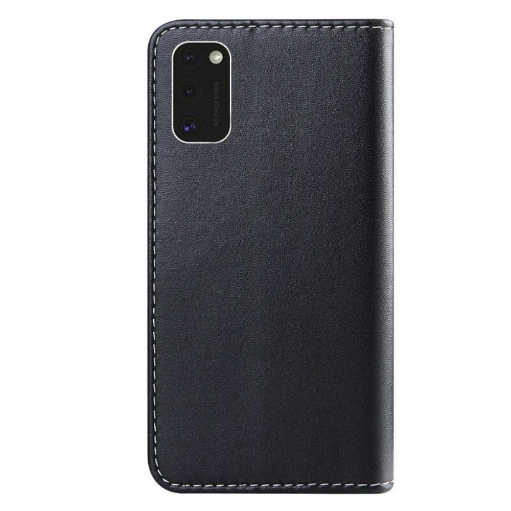Flipové Pouzdro Na Samsung Galaxy S21 5G Tříbarevný Kožený Efekt