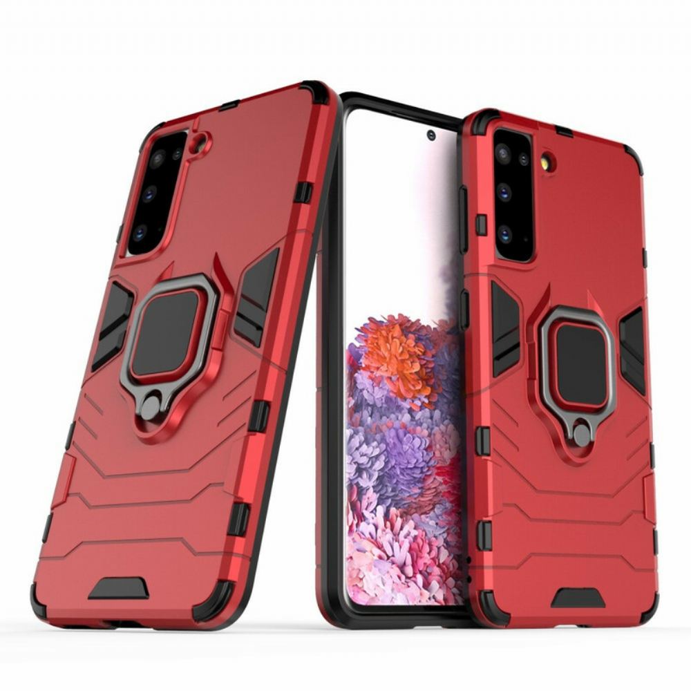 Kryt Na Samsung Galaxy S21 5G Odolný Vůči Prstenu