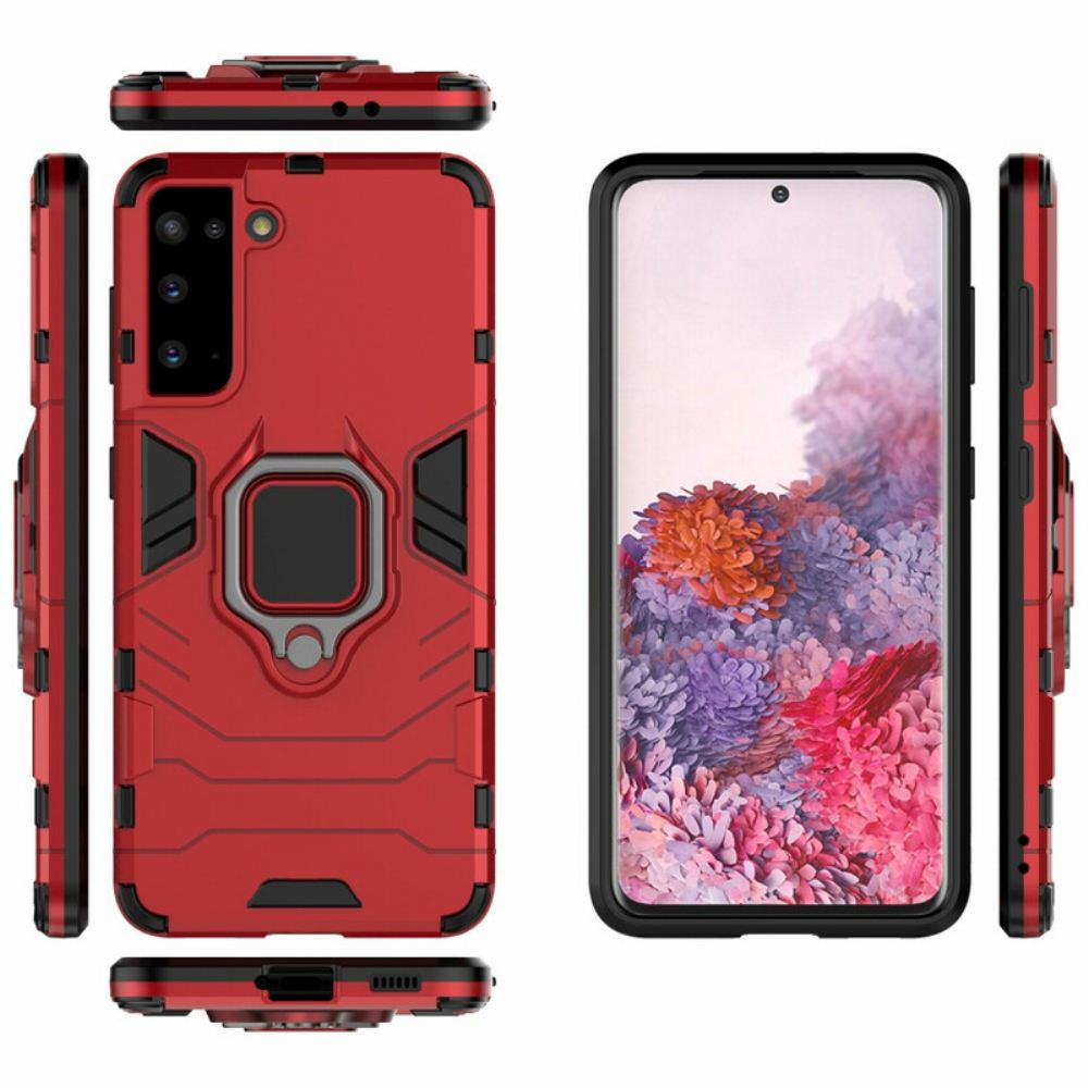 Kryt Na Samsung Galaxy S21 5G Odolný Vůči Prstenu