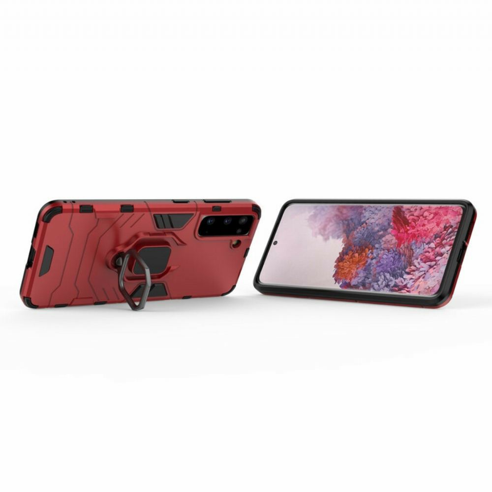 Kryt Na Samsung Galaxy S21 5G Odolný Vůči Prstenu