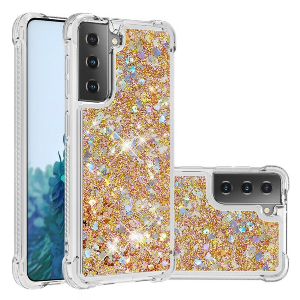 Kryt Na Samsung Galaxy S21 5G Touhy Po Flitrech
