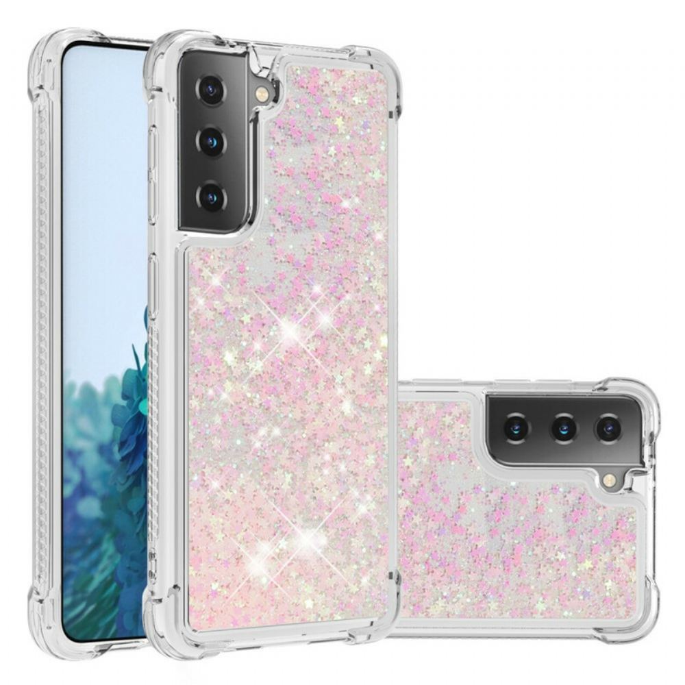 Kryt Na Samsung Galaxy S21 5G Touhy Po Flitrech