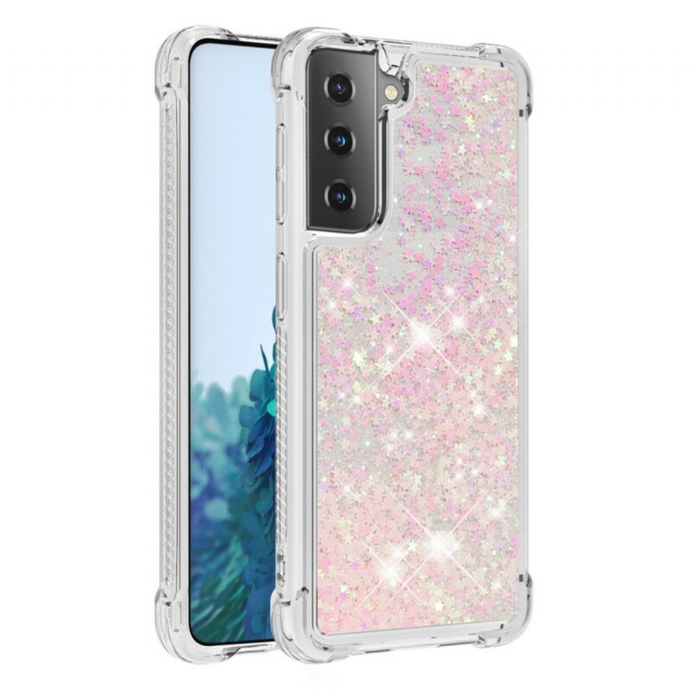 Kryt Na Samsung Galaxy S21 5G Touhy Po Flitrech