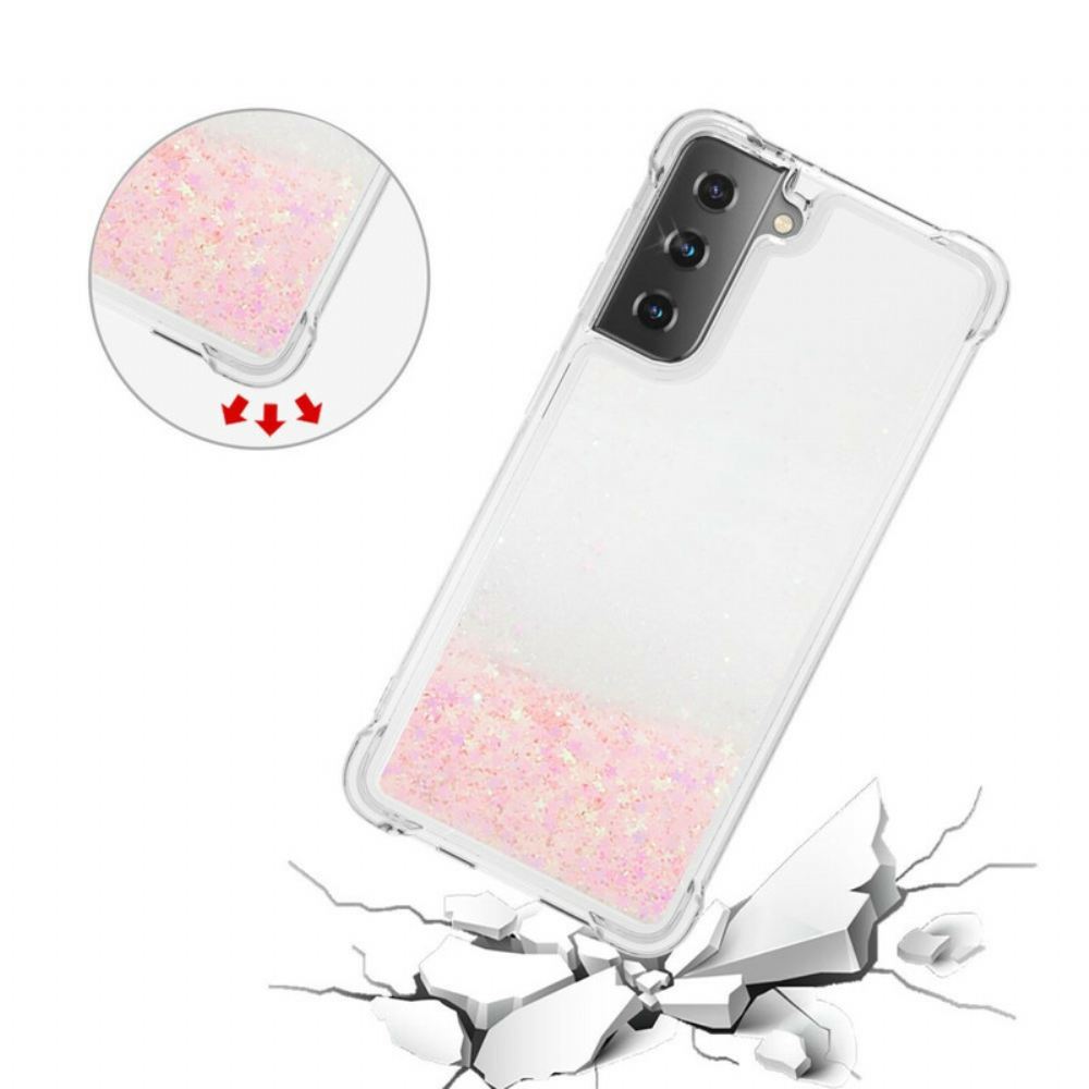 Kryt Na Samsung Galaxy S21 5G Touhy Po Flitrech