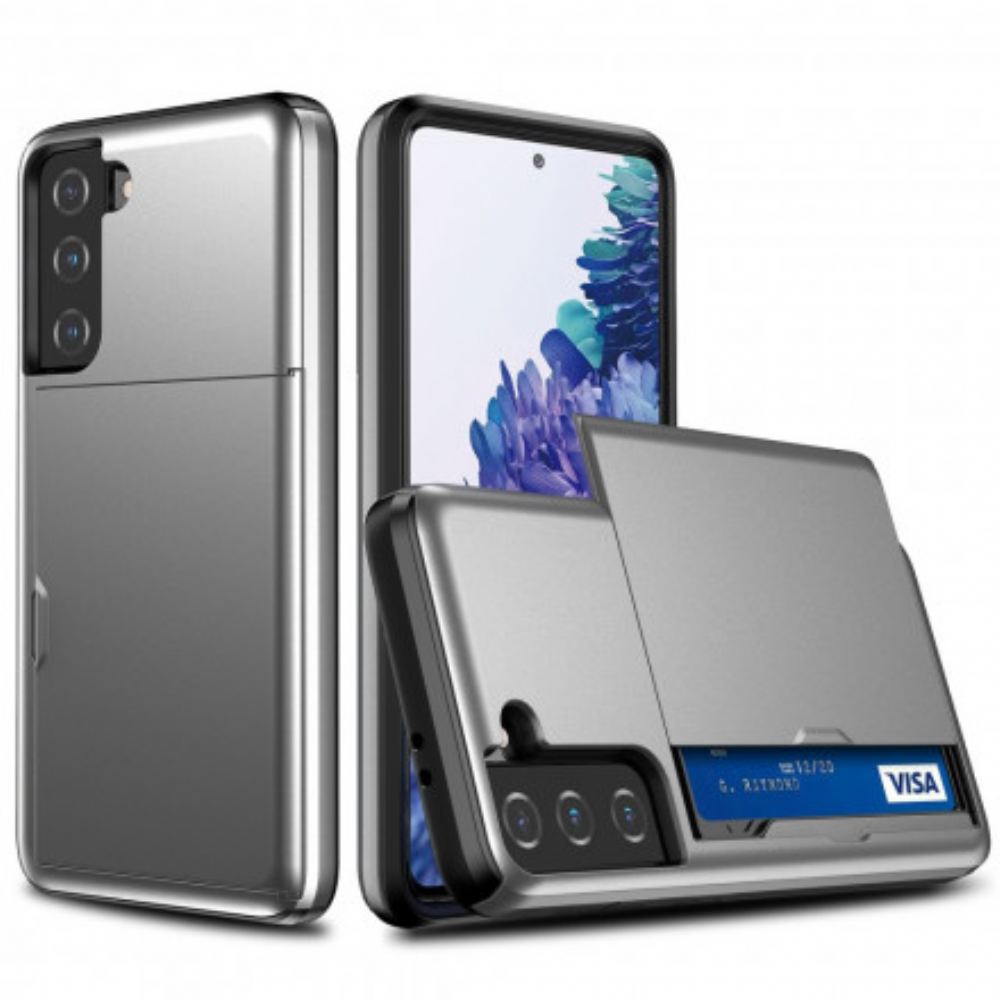 Kryty Na Mobil Na Samsung Galaxy S21 5G Držák Karty Na Zip