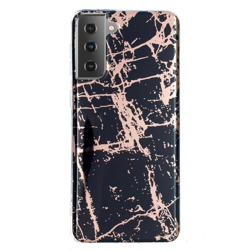 Kryty Na Mobil Na Samsung Galaxy S21 5G Ultra Designový Mramor