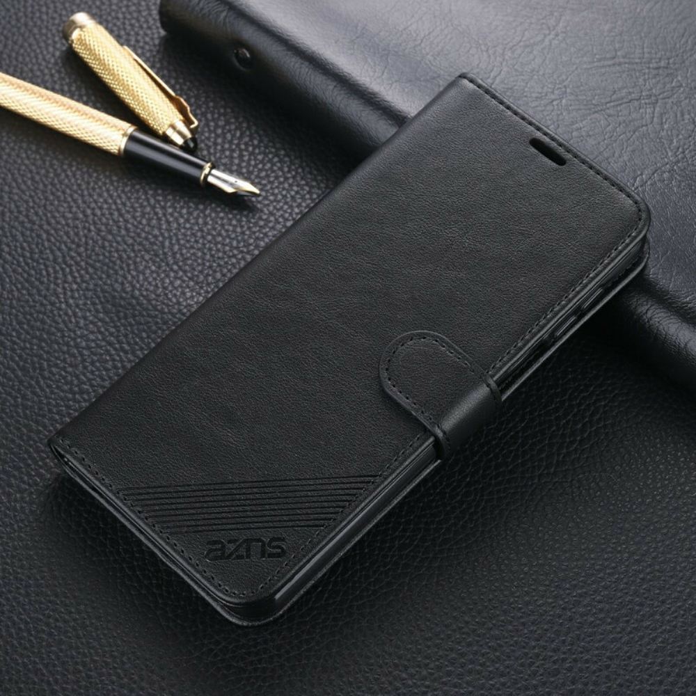 Flipové Pouzdro Na Xiaomi Redmi Note 9S / Note 9 Pro Azns Umělá Kůže