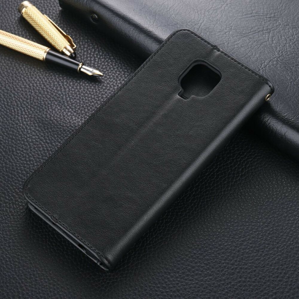 Flipové Pouzdro Na Xiaomi Redmi Note 9S / Note 9 Pro Azns Umělá Kůže