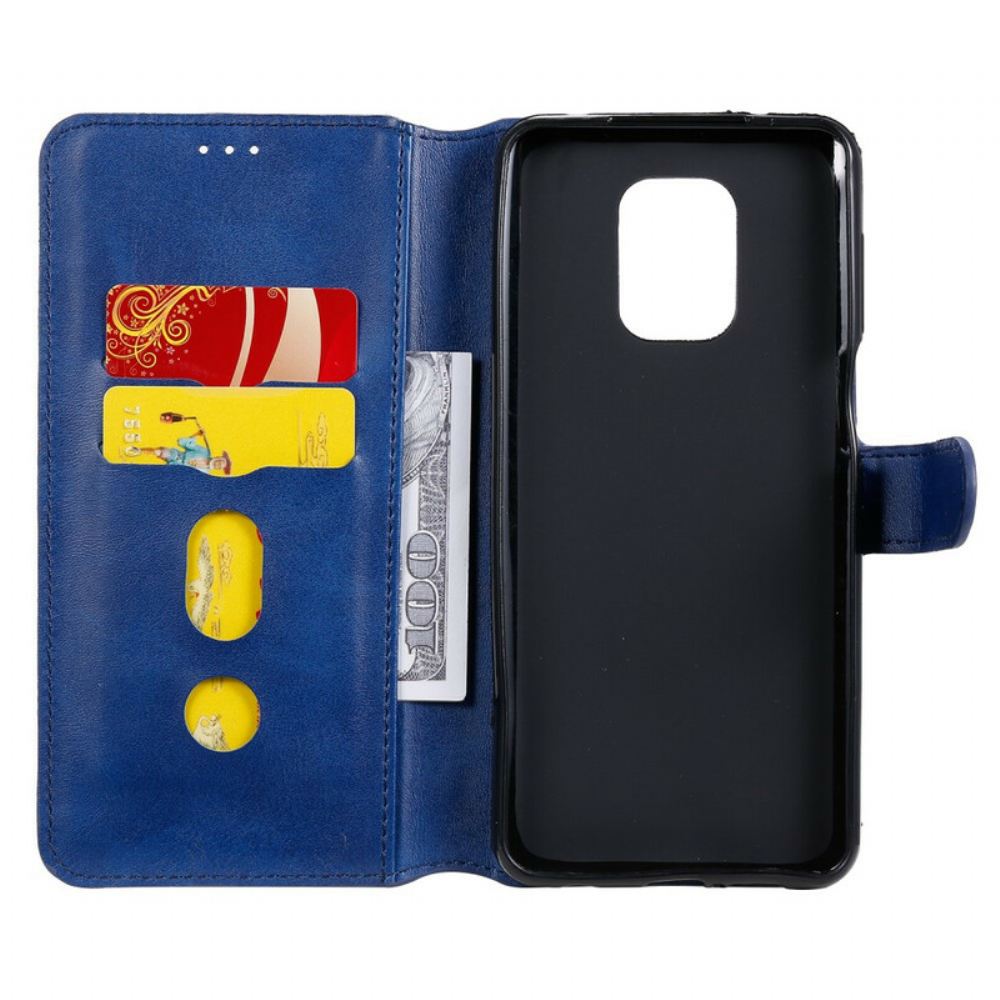 Flipové Pouzdro Na Xiaomi Redmi Note 9S / Note 9 Pro Klasický Kožený Styl