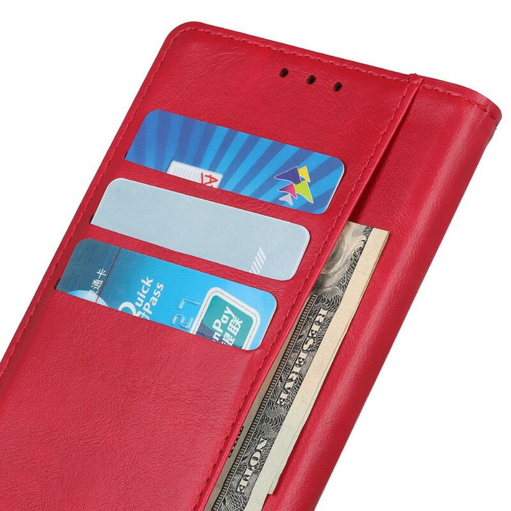 Flipové Pouzdro Na Xiaomi Redmi Note 9S / Note 9 Pro Knoflíček Z Umělé Kůže