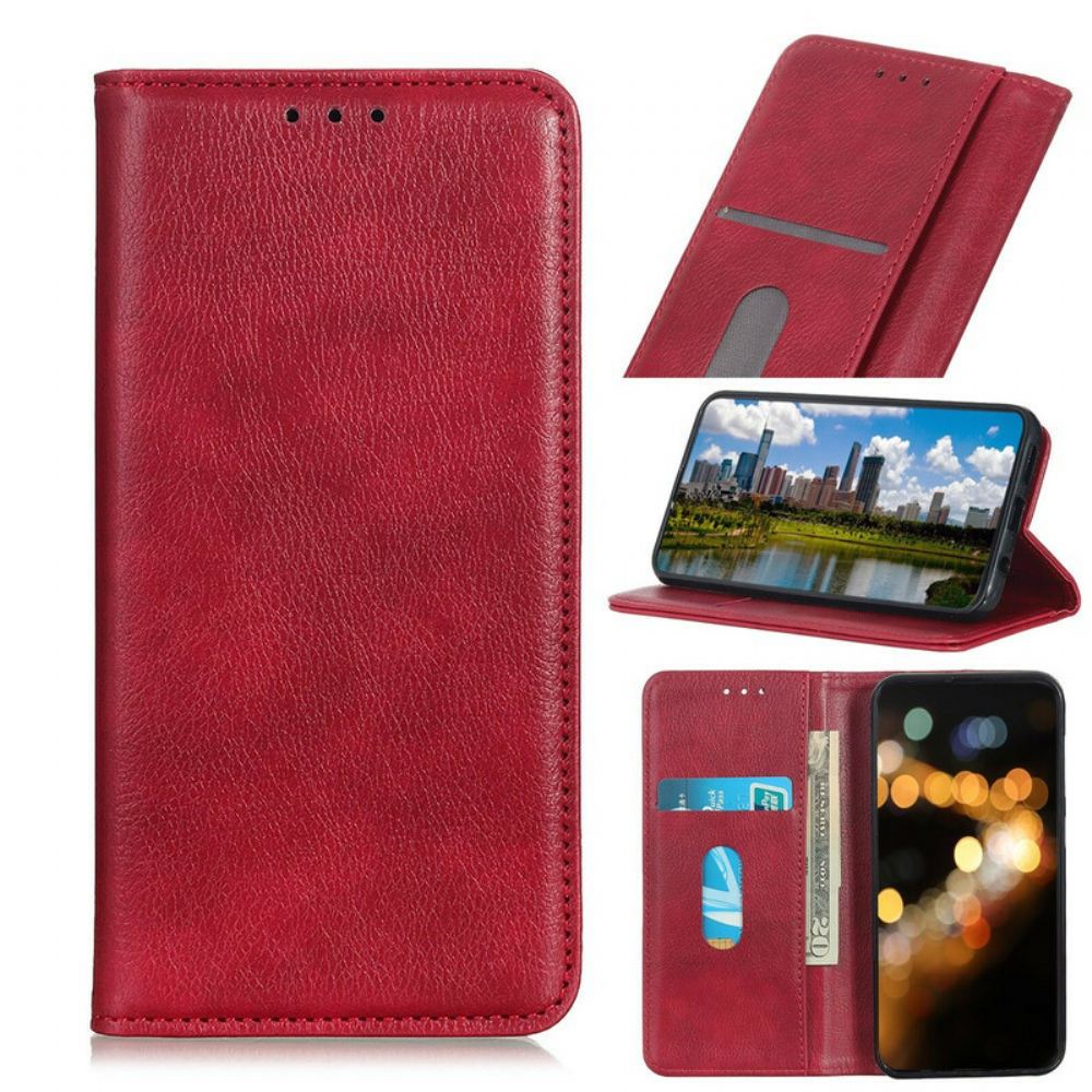 Kryty Na Mobil Na Xiaomi Redmi Note 9S / Note 9 Pro Flipové Pouzdro Elegance Štípaná Kůže