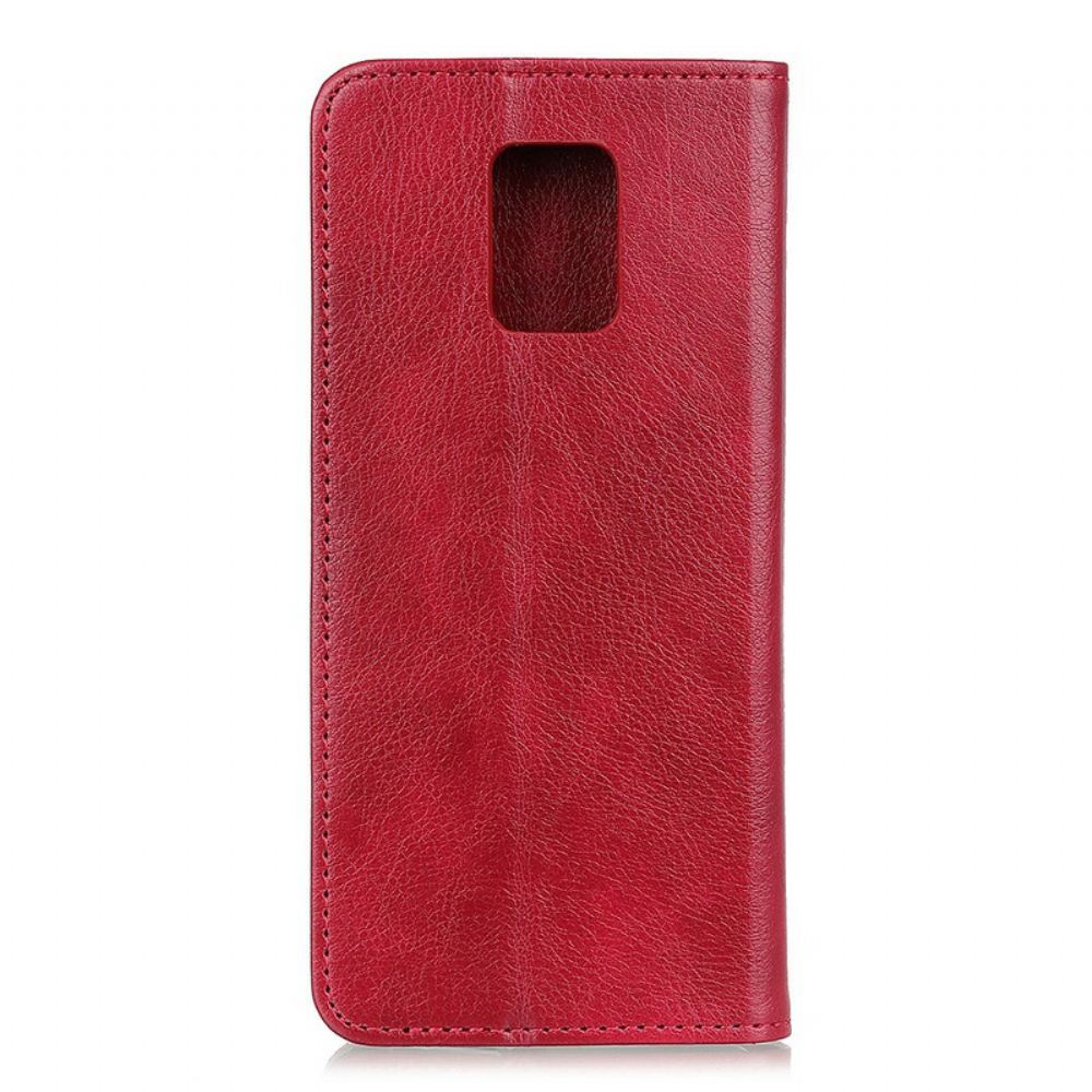 Kryty Na Mobil Na Xiaomi Redmi Note 9S / Note 9 Pro Flipové Pouzdro Elegance Štípaná Kůže