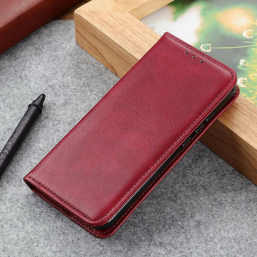 Kryty Na Mobil Na Xiaomi Redmi Note 9S / Note 9 Pro Flipové Pouzdro Elegance Štípaná Kůže