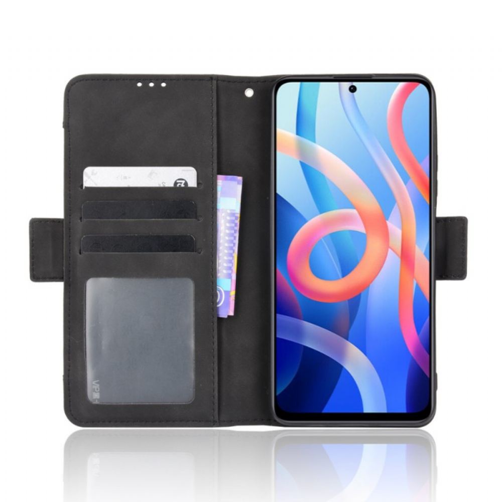 Flipové Pouzdro Na Poco M4 Pro 5G Multi-card První Třídy