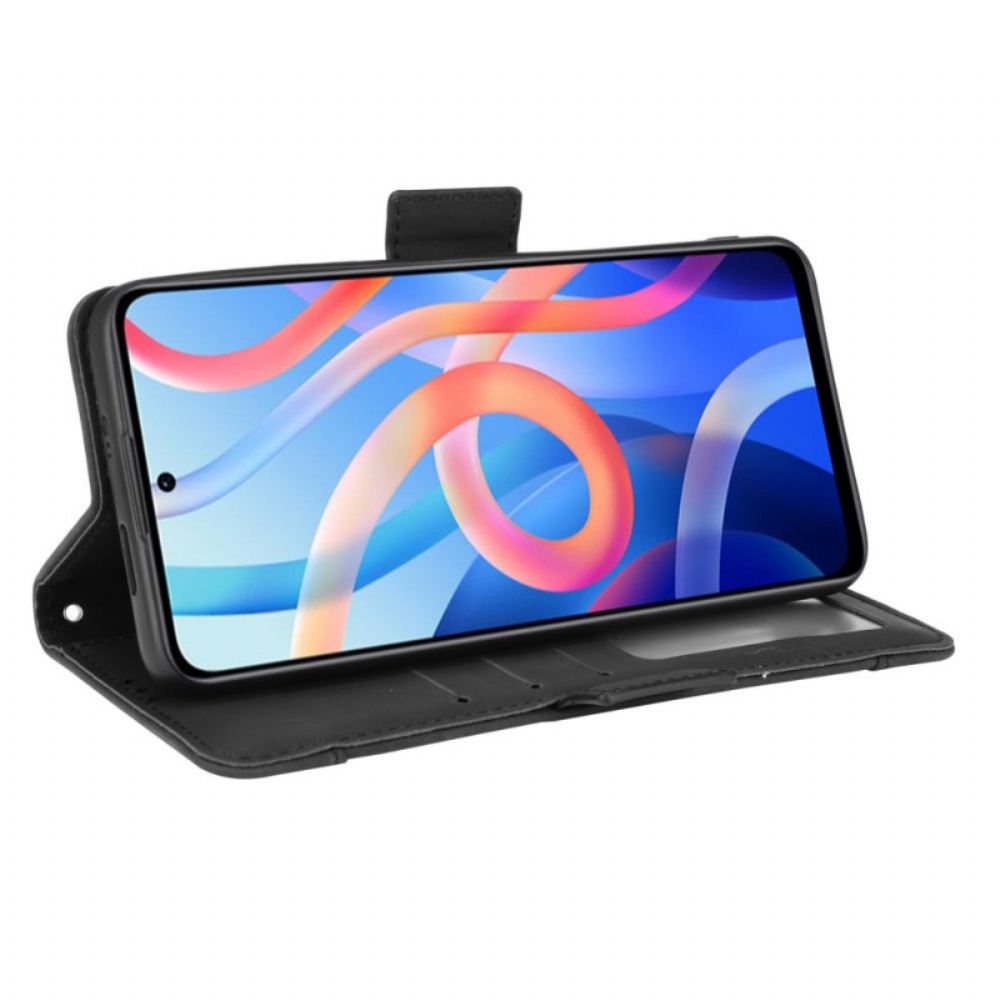 Flipové Pouzdro Na Poco M4 Pro 5G Multi-card První Třídy