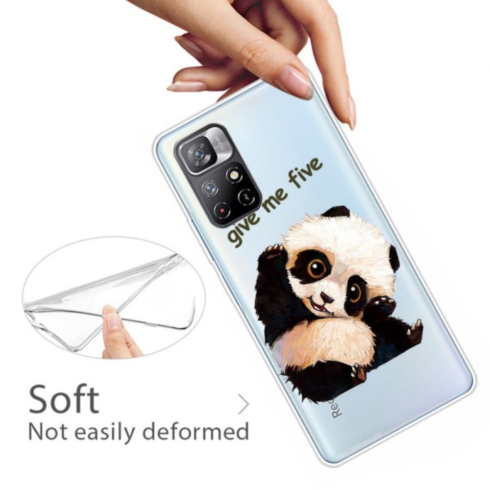 Kryt Na Poco M4 Pro 5G Panda Dej Mi Pětku