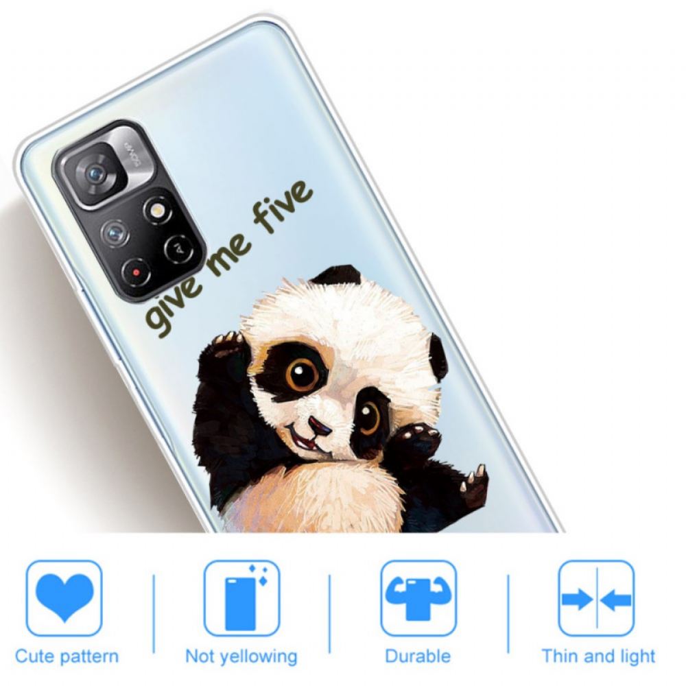 Kryt Na Poco M4 Pro 5G Panda Dej Mi Pětku