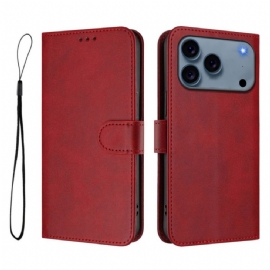 Kožený Kryt iPhone 17 Pro Ochrana Rfid