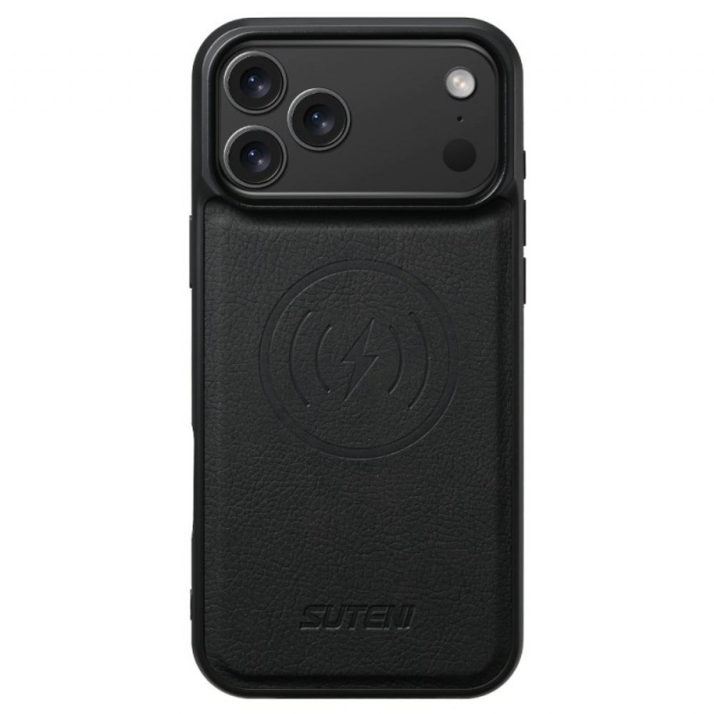 Kožený Kryt iPhone 17 Pro Odnímatelné Pouzdro Kompatibilní S Magsafe