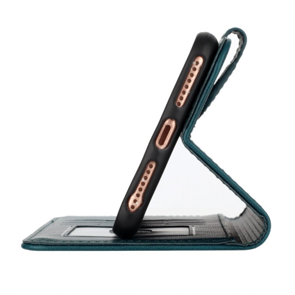 Kožený Kryt Na iPhone 17 Pro Květinová Krajka