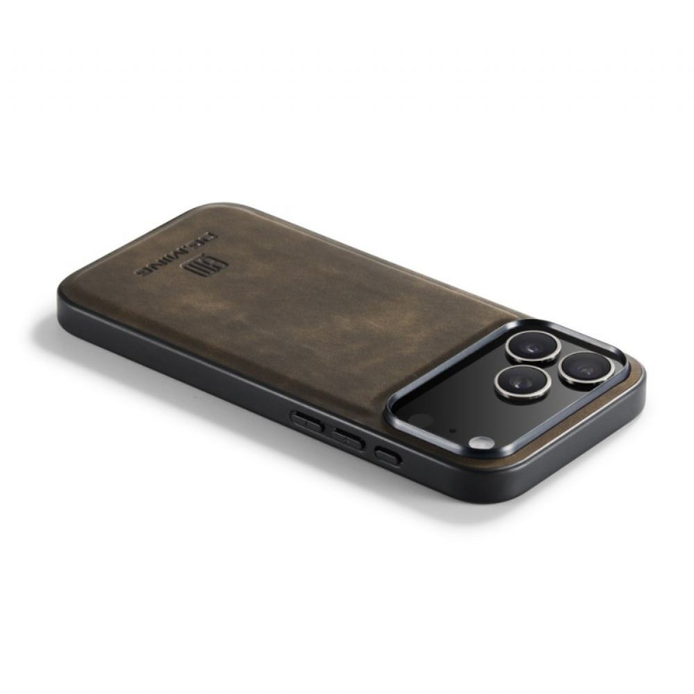 Kryt iPhone 17 Pro Kožený Efekt Dg.ming