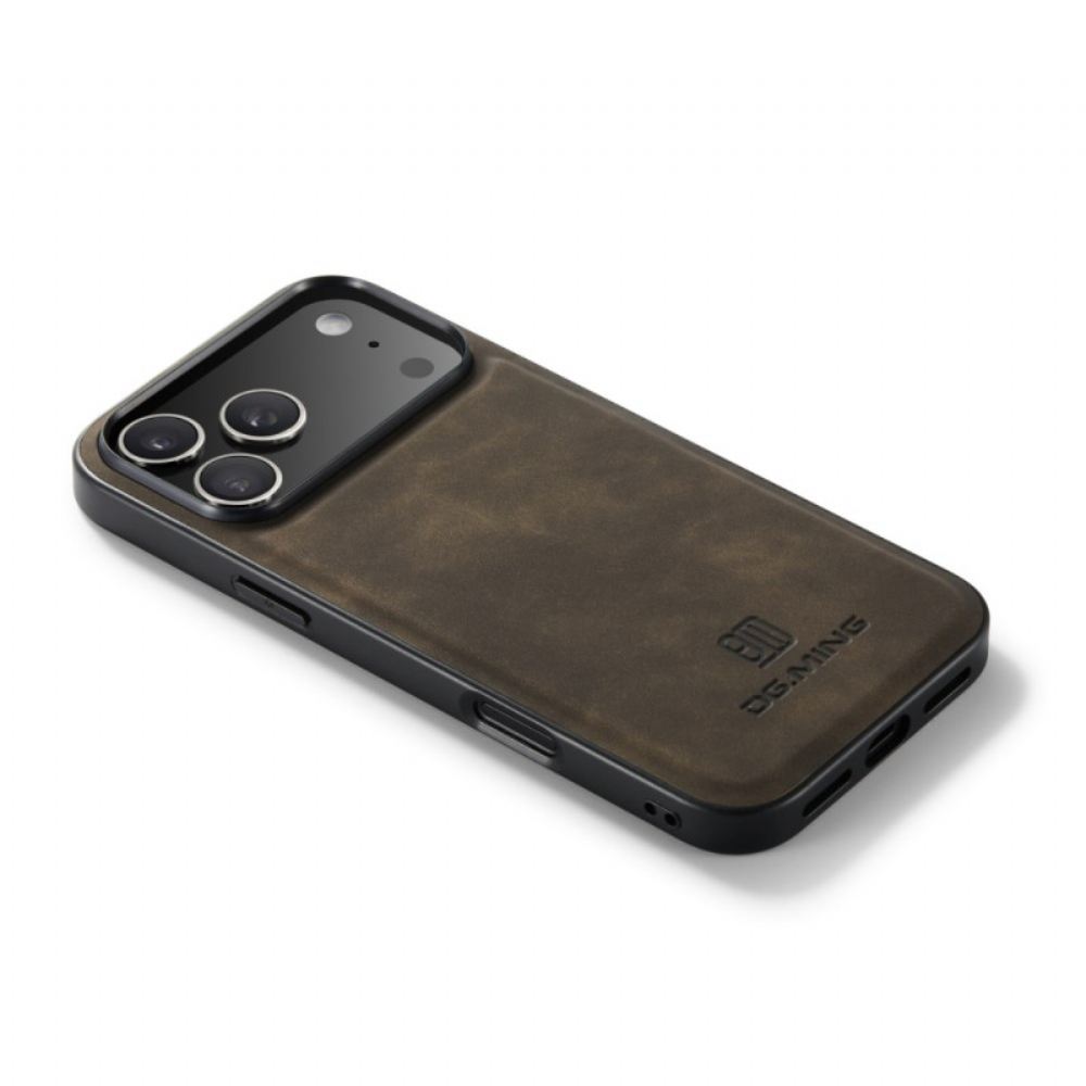 Kryt iPhone 17 Pro Kožený Efekt Dg.ming