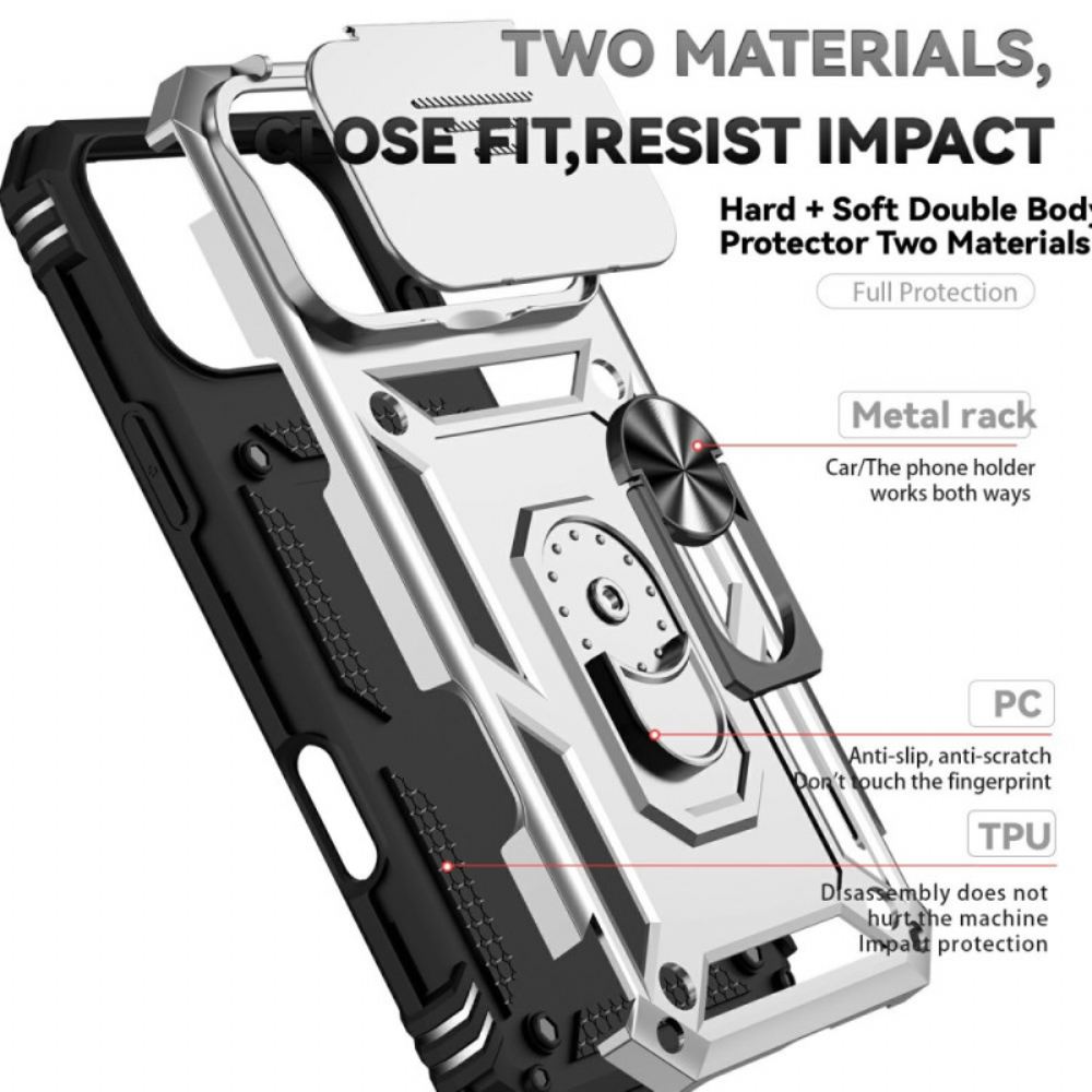 Kryt iPhone 17 Pro Kryty Na Mobil Odolné S Ochranou Objektivu A Stojánkem