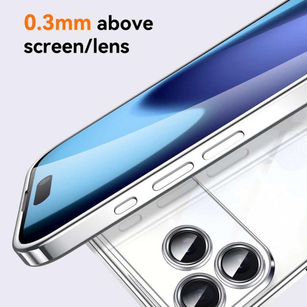 Kryt iPhone 17 Pro Kryty Na Mobil Průhledné S Poutkem Na Zápěstí