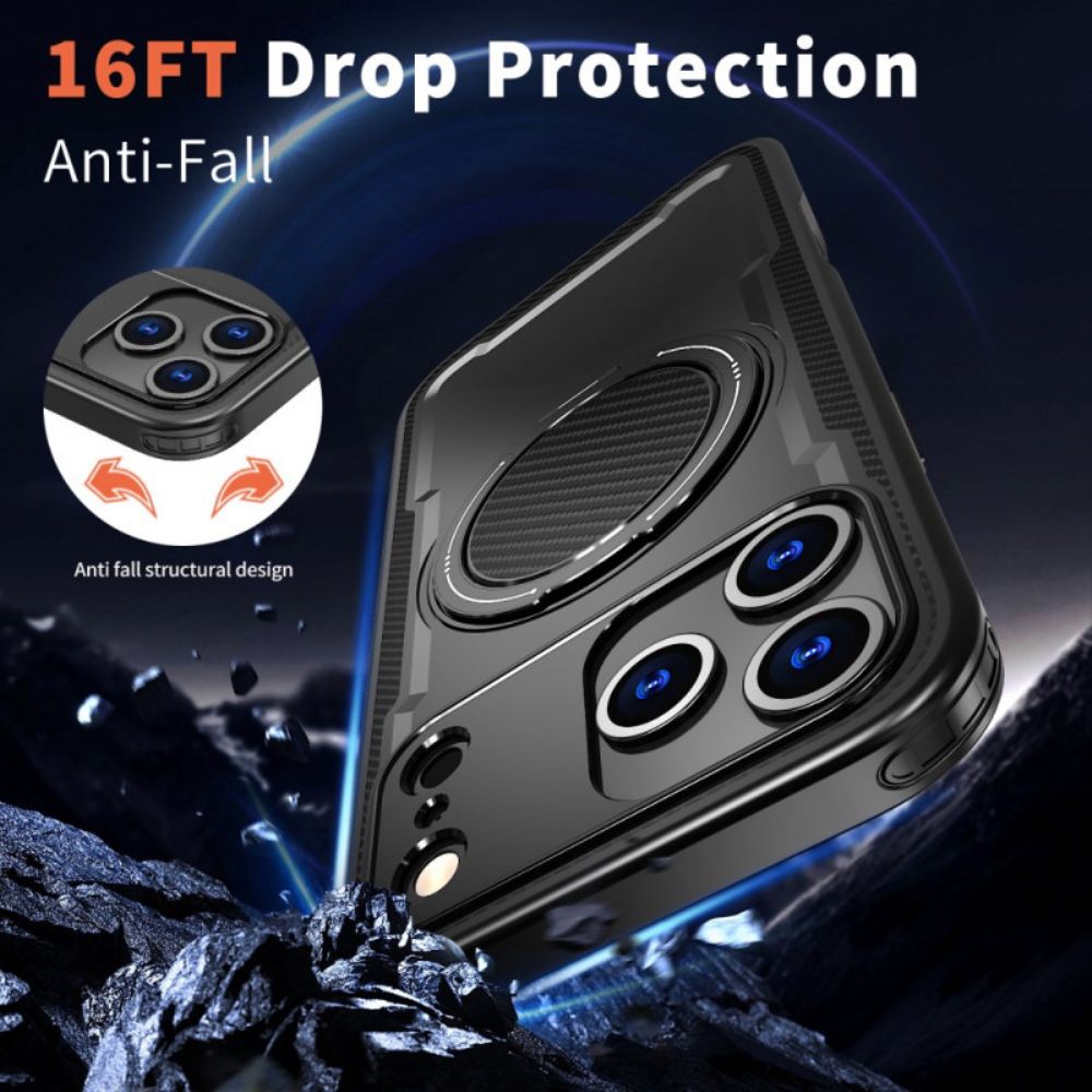 Kryt iPhone 17 Pro Magsafe Rugged Kompatibilní S Kroužkovým Držákem