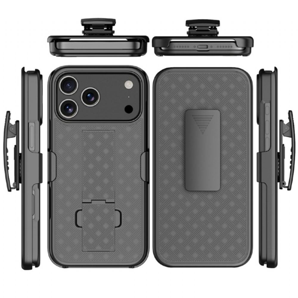 Kryt iPhone 17 Pro Posuvné Se Stojanem A Klipem