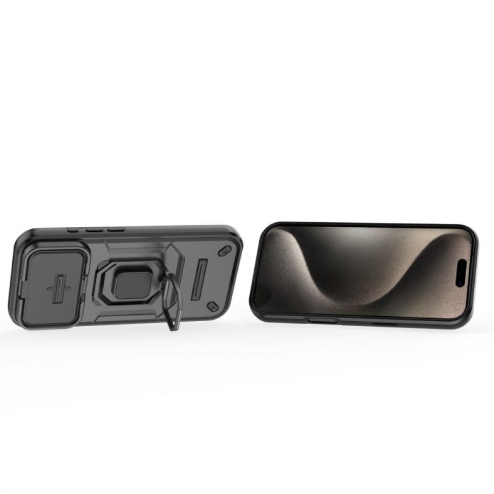 Kryt iPhone 17 Pro Pouzdro Na Prsten S Ochranou Objektivu