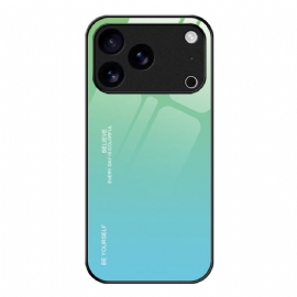 Kryt iPhone 17 Pro Tvrzené Sklo Buďte Sami Sebou