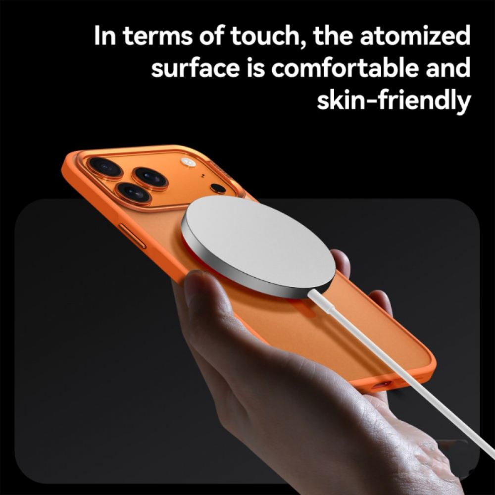 Kryt Na iPhone 17 Pro Kompatibilní S Magsafe Poloprůhledná