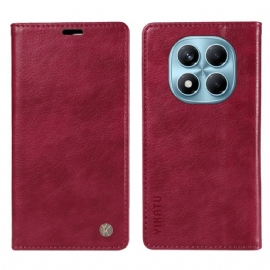 Kožené Pouzdro Folio Na Xiaomi Redmi Note 14 Pro 4g Vintage Yikatu