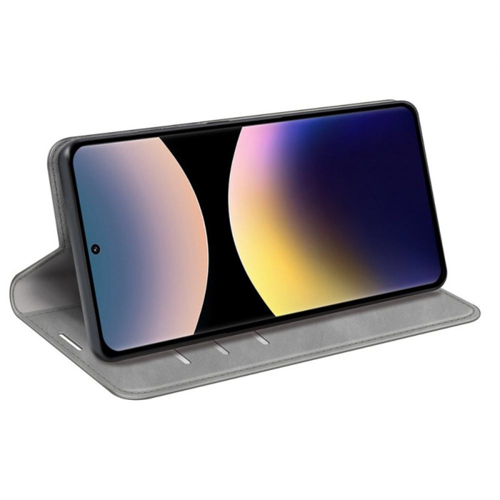 Kožené Pouzdro Xiaomi Redmi Note 14 Pro 4g Kryty Na Mobil Kožený Styl