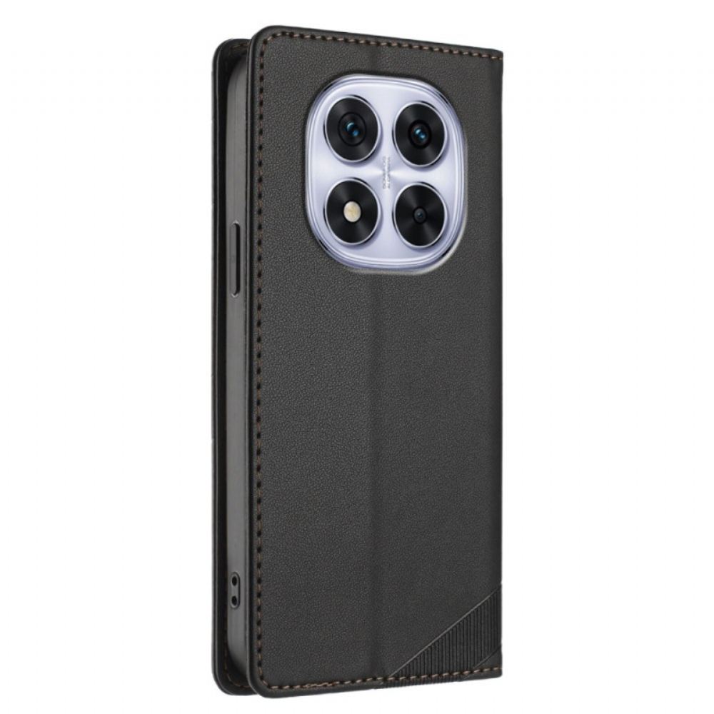 Kožené Pouzdro Xiaomi Redmi Note 14 Pro 4g Kryty Na Mobil Punkový Styl