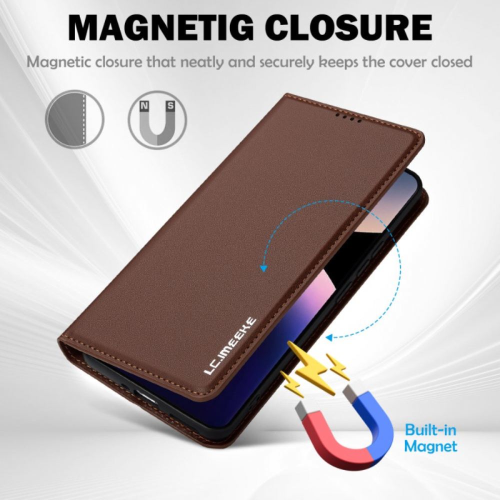 Kožené Pouzdro Xiaomi Redmi Note 14 Pro 4g Lc.imeeke