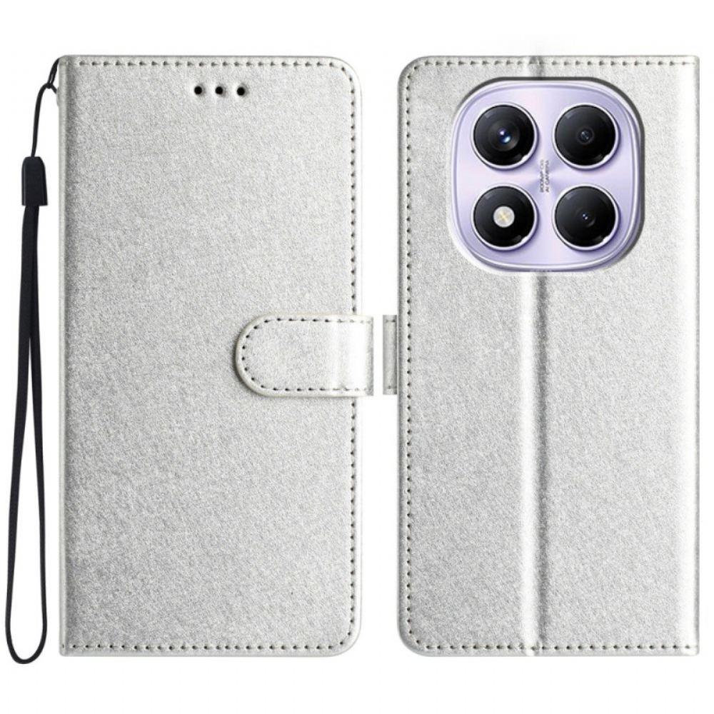 Kožený Kryt Na Xiaomi Redmi Note 14 Pro 4g Hedvábný Pocit