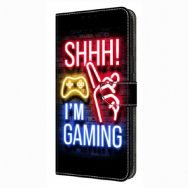 Kožený Kryt Na Xiaomi Redmi Note 14 Pro 4g Neonový Vzor