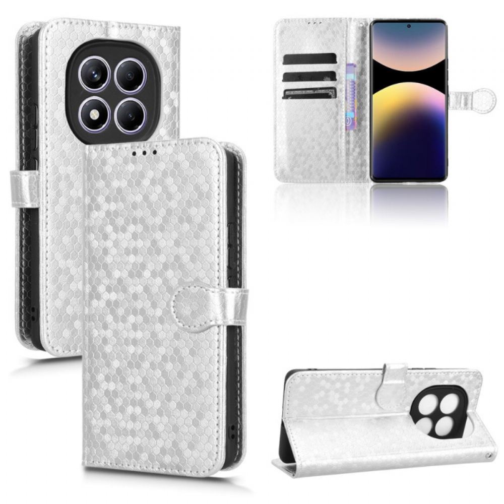 Kožený Kryt Xiaomi Redmi Note 14 Pro 4g Lesklá Závaží