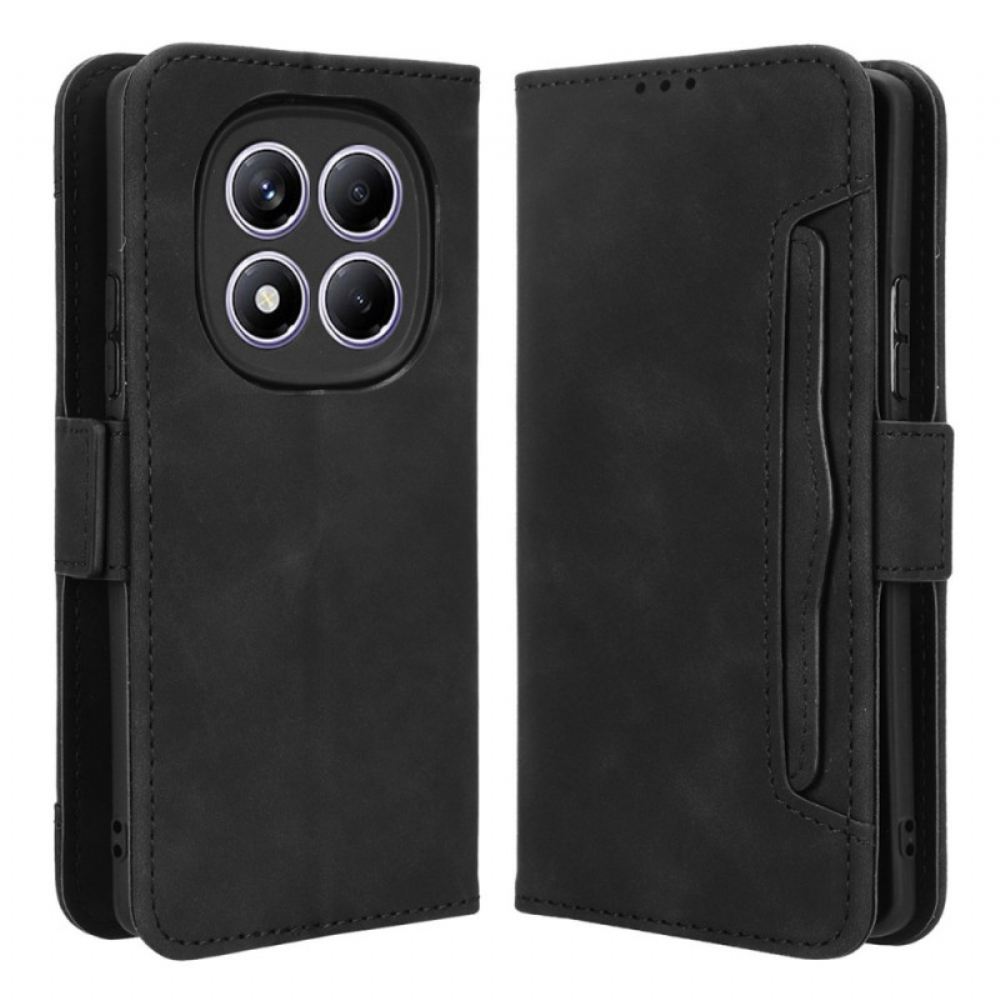 Kožený Kryt Xiaomi Redmi Note 14 Pro 4g Pouzdro Na Více Karet