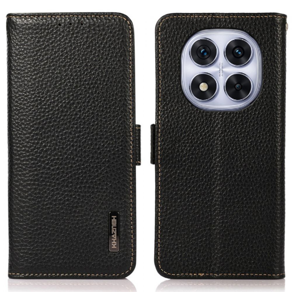 Kožený Kryt Xiaomi Redmi Note 14 Pro 4g Pravá Kůže Khazneh